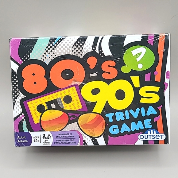 80's 90's Trivia Game, NIB - Picture 1 of 7